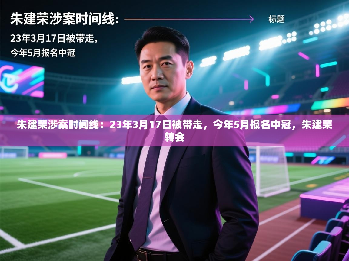 朱建荣涉案时间线:23年3月17日被带走,今年5月报名中冠,朱建荣转会 第1张