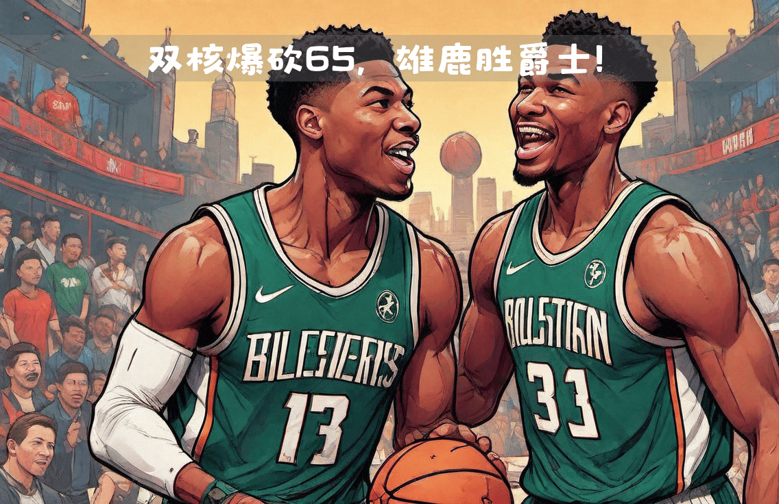 雄鹿轻松胜爵士，字母哥高效砍下32分！